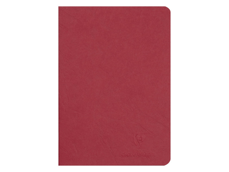 Clairefontaine Carnet AGE BAG, A5, uni, rouge