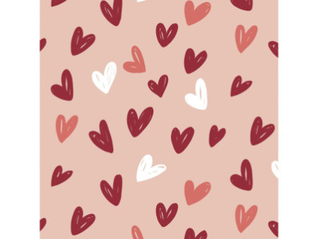 Clairefontaine Papier cadeau 'Coeur', grand format