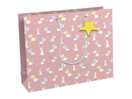 Clairefontaine Sac cadeau 'Licorne', shopping