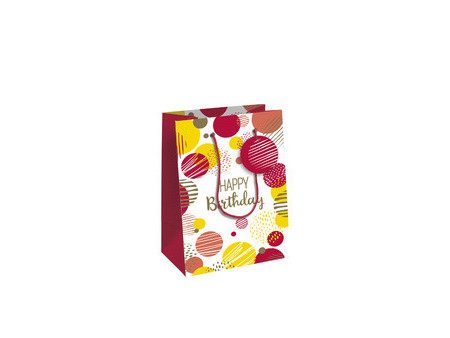 Clairefontaine Sac cadeau 'Happy Birthday rose', large