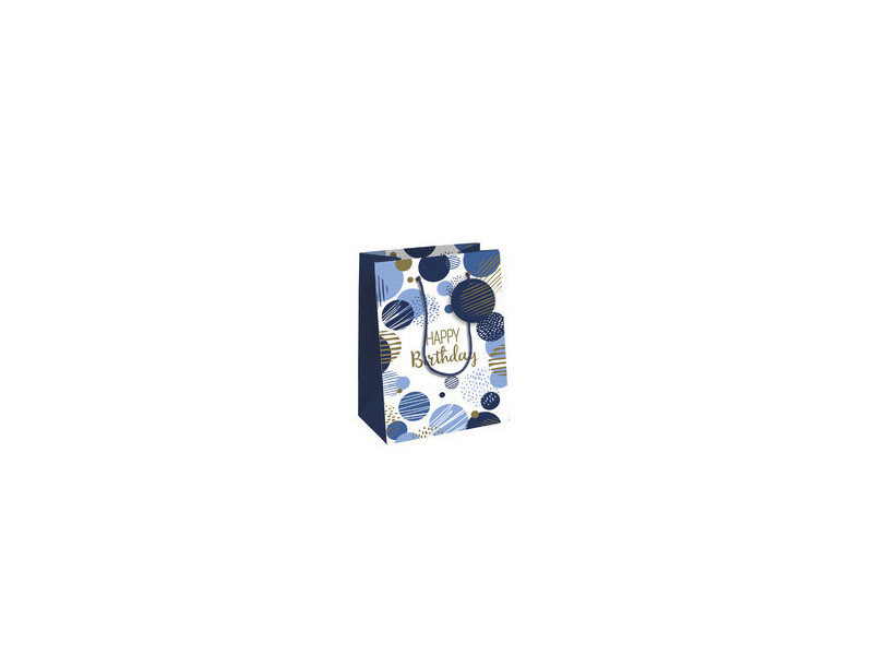 Clairefontaine Sac cadeau 'Happy Birthday bleu', shopping