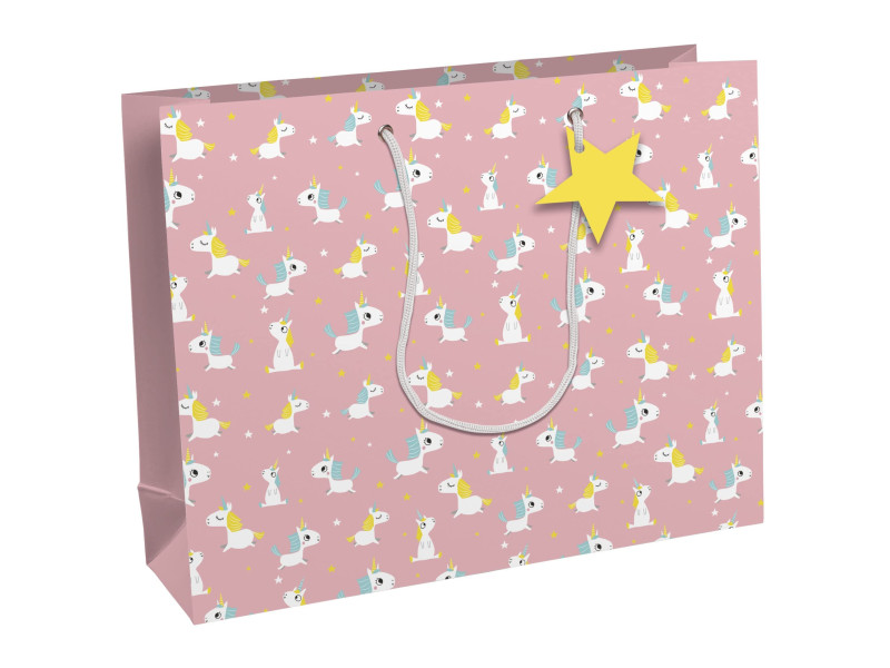 Clairefontaine Pochette en papier à fond plat 'Rayures'