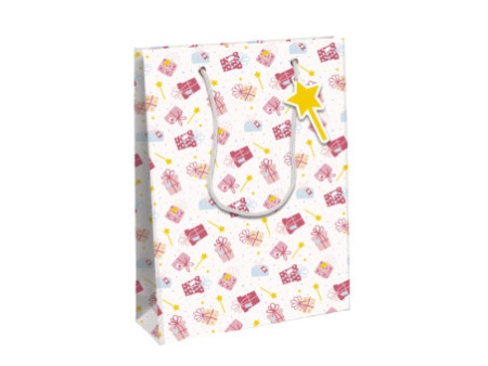 Clairefontaine Sac en papier, petit, doré