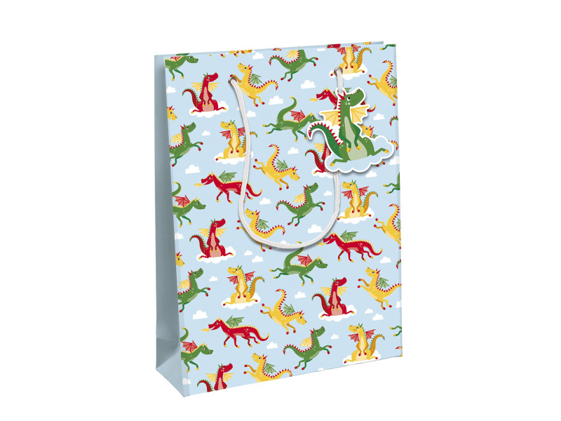 Clairefontaine Sac en papier, rouge, grand