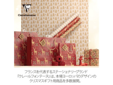 Clairefontaine Sac cadeau de Noël 'Altitude', shopping