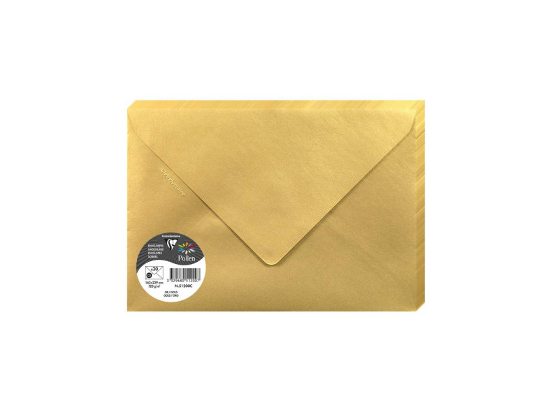 Pollen by Clairefontaine Enveloppes C5, or