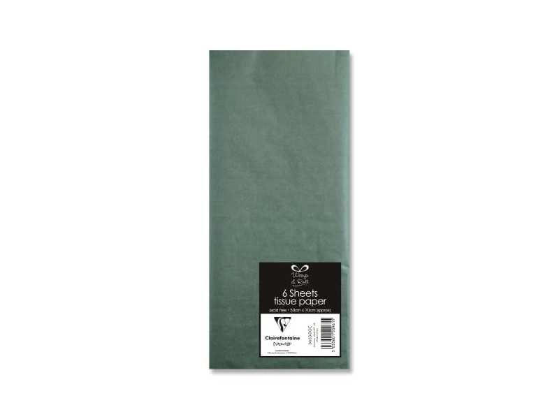 Clairefontaine Papier de soie, (l)500 x (H)700 mm,vert foncé