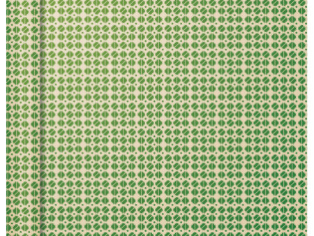 Clairefontaine Papier cadeau 'Tiny Rolls carrés verts'