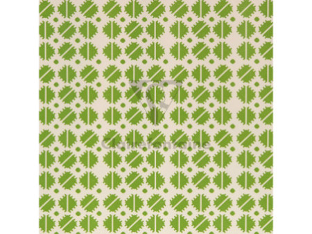 Clairefontaine Papier cadeau 'Tiny Rolls carrés verts'