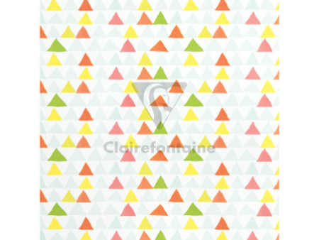 Clairefontaine Papier cadeau 'Tiny Rolls triangles'