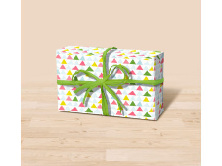Clairefontaine Papier cadeau 'Tiny Rolls triangles'