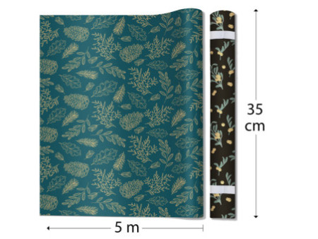Clairefontaine Set de papiers cadeau de Noël 'Tiny Rolls'
