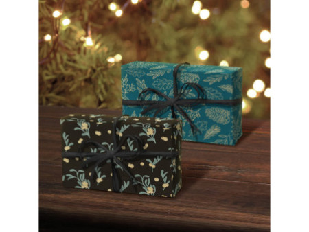 Clairefontaine Set de papiers cadeau de Noël 'Tiny Rolls'