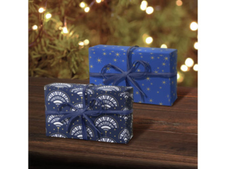 Clairefontaine Set de papiers cadeau de Noël 'Tiny Rolls'