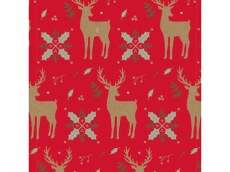 Clairefontaine Papier cadeau de Noël 'Rennes'