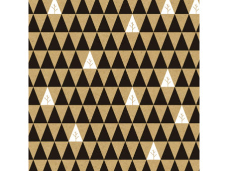 Clairefontaine Papier cadeau de Noël 'Triangles'