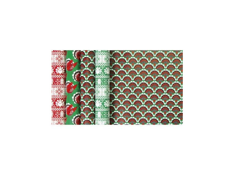 Clairefontaine Papier cadeau de Noël 'Tiny Rolls'
