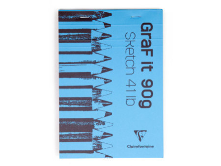 Clairefontaine Bloc à croquis GRAF'IT, A3, assorti