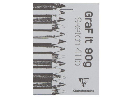 Clairefontaine Bloc à croquis GRAF'IT, A3, assorti