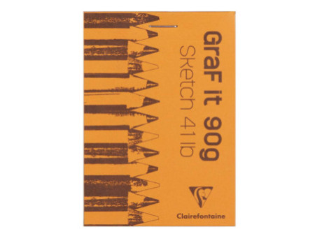Clairefontaine Bloc à croquis GRAF'IT, A3, assorti
