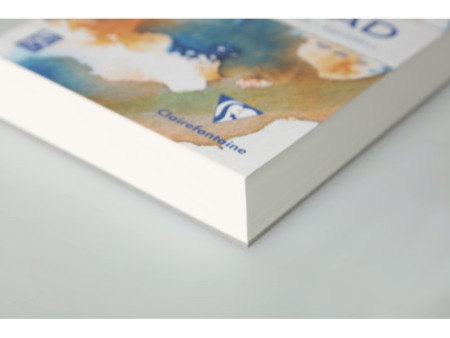 Clairefontaine Bloc de papier aquarelle AQUAPAD, 300 g/m2,A3