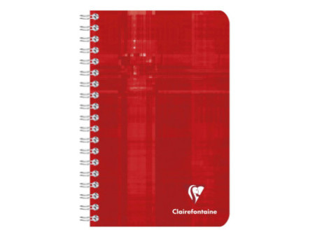 Clairefontaine Carnet à spirale, 110 x 170 mm, uni