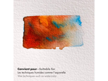 Clairefontaine Bloc de papier aquarelle AQUAPAD, 300 g/m2,A1