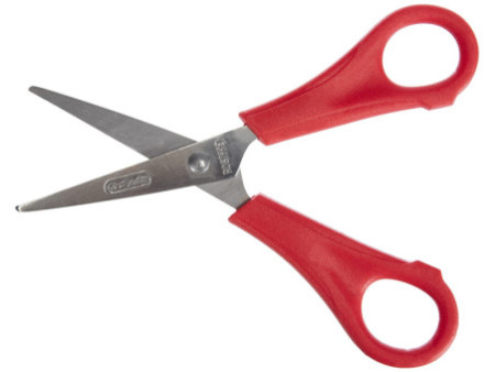herlitz Ciseaux de bricolage, pointu, longueur: 133 mm
