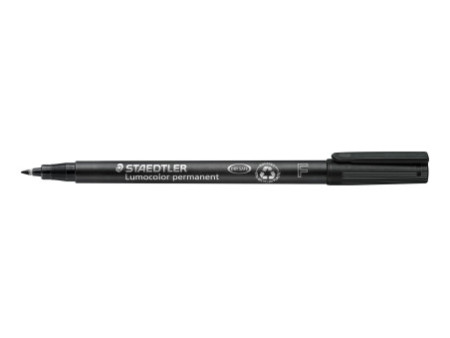 STAEDTLER Marqueur permanent 318F Lumocolor, étui de 4