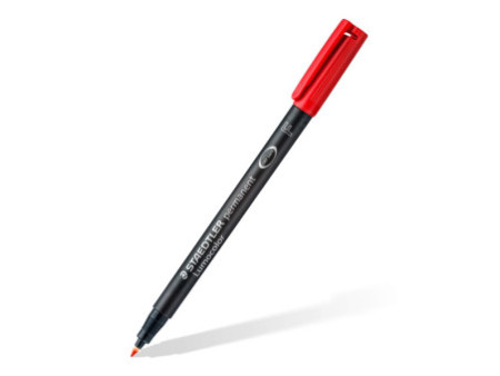 STAEDTLER Marqueur permanent 318F Lumocolor, étui de 6