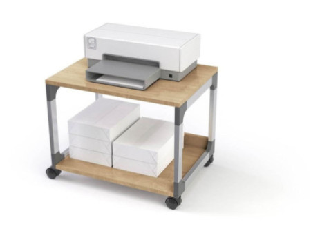 DURABLE Chariot de bureau SYSTEM Trolley 48, 2 tablettes
