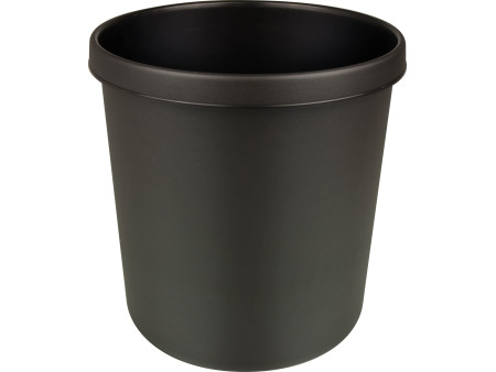 helit Corbeille à papier 'the firefighter', 12 L, noir