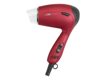 CLATRONIC Sèche-cheveux de voyage HTD 3429, rouge