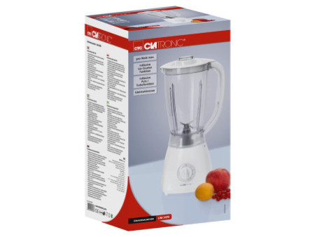 CLATRONIC mixeur blender universel UM 3470, 500 watts, blanc