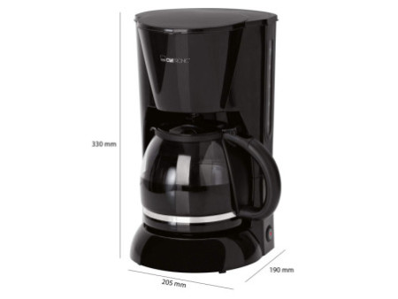 CLATRONIC Cafetière électrique KA 3473, noir