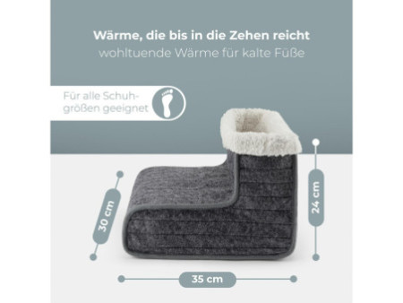 PROFI CARE Chauffe-pieds PC-FW 3058, gris