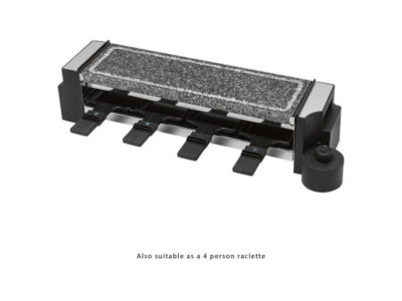 CLATRONIC Raclette grill RG 3678, avec pierre de cuisson