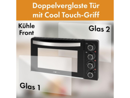 CLATRONIC Petite cuisinière KK 3786, 2 plaques de cuisson