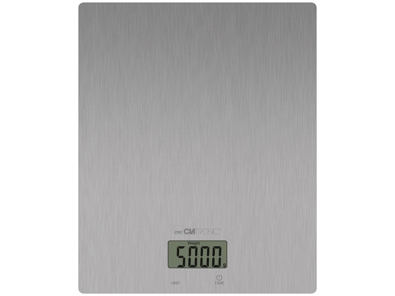 CLATRONIC Balance de cuisine KW 3821, inox