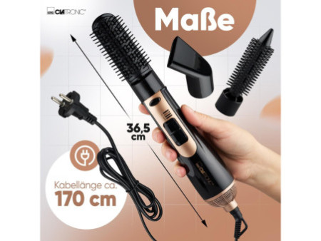PROFI CARE Multihairstyler 3 en 1 PC-HAS 3132, noir/cuivre
