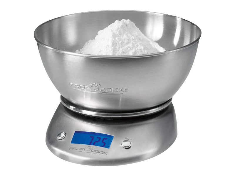 PROFI COOK Balance de cuisine PC-KW 1040, acier inoxydable