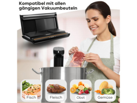 PROFI COOK Appareil d'emballage sous vide PC-VK 1080, inox