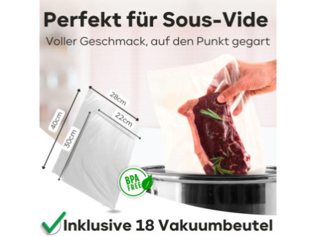 PROFI COOK Appareil d'emballage sous vide PC-VK 1080, inox