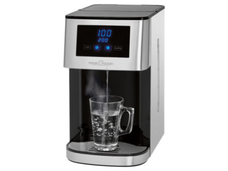 PROFI COOK Fontaine à eau chaude PC-HWS 1145, inox/noir