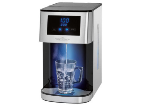 PROFI COOK Fontaine à eau chaude PC-HWS 1145, inox/noir