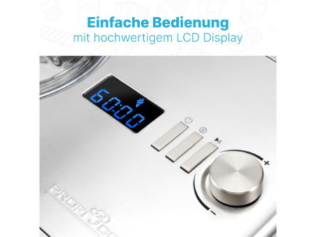 PROFI COOK Sorbetière PC-ICM 1091 N, acier inoxydable