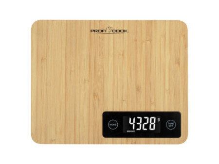 PROFI COOK Balance de cuisine en bambou PC-KW 1271