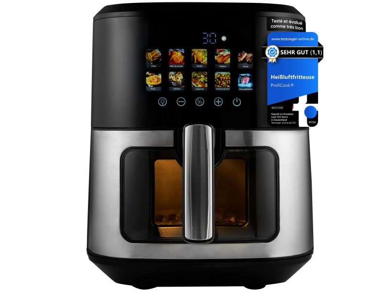 PROFI COOK Friteuse à air chaud PC-FR 1286 H, 6,5 litres