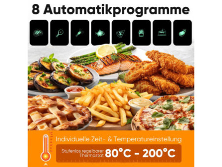 PROFI COOK Friteuse à air chaud PC-FR 1294 H, 6,5 litres