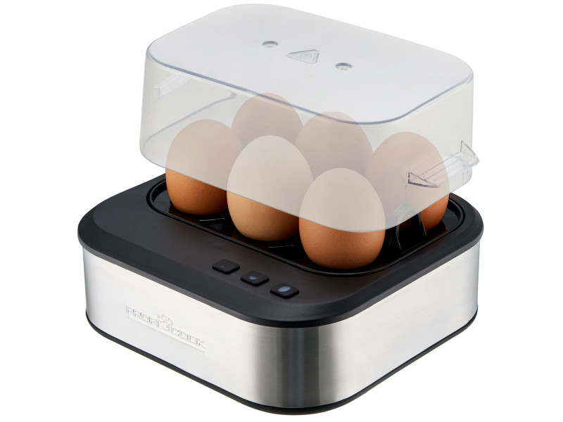 PROFI COOK Cuiseur à oeufs PC-EK 1276, avec signal vocal